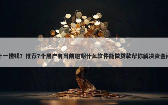 双十一借钱？推荐7个黑户有当前逾期什么软件能做贷款帮你解决资金问题