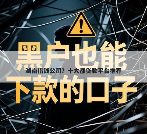 湖南借钱公司？十大都贷款平台推荐