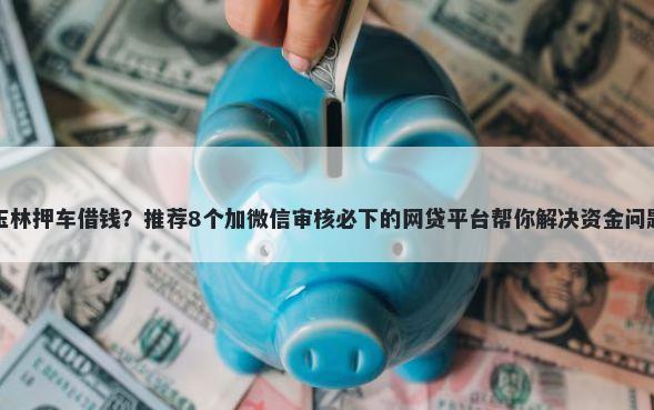 玉林押车借钱？推荐8个加微信审核必下的网贷平台帮你解决资金问题