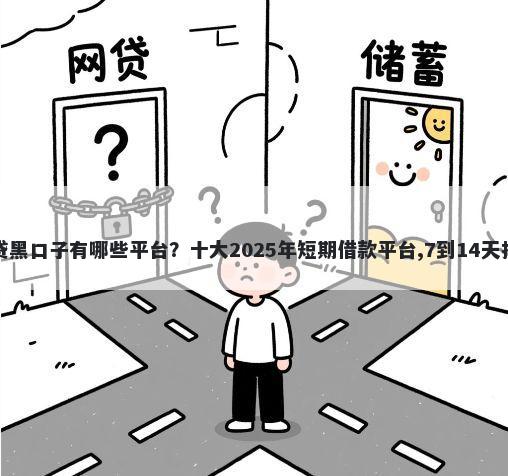 网贷黑口子有哪些平台？十大2025年短期借款平台,7到14天推荐
