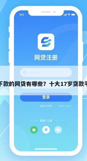 网花能下款的网贷有哪些？十大17岁贷款平台推荐