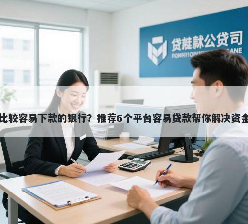 长治比较容易下款的银行？推荐6个平台容易贷款帮你解决资金问题