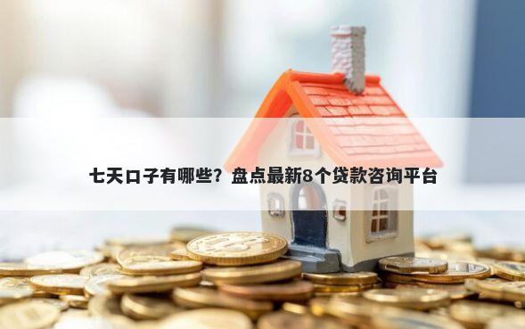 七天口子有哪些？盘点最新8个贷款咨询平台