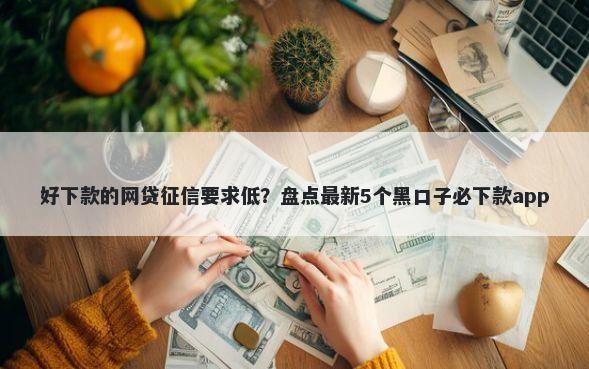 好下款的网贷征信要求低?盘点最新5个黑口子必下款app