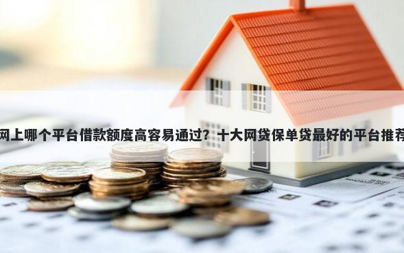 网上哪个平台借款额度高容易通过？十大网贷保单贷最好的平台推荐