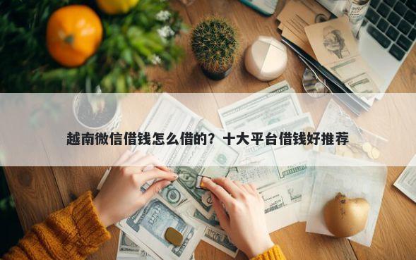 越南微信借钱怎么借的？十大平台借钱好推荐