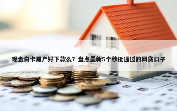 现金白卡黑户好下款么?盘点最新5个秒批通过的网贷口子
