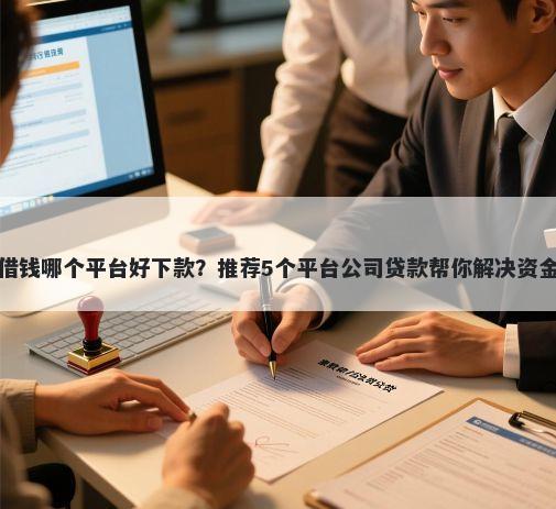 网上借钱哪个平台好下款？推荐5个平台公司贷款帮你解决资金问题
