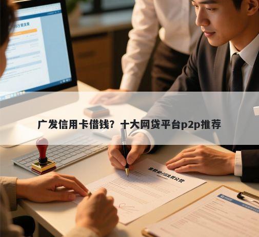 广发信用卡借钱？十大网贷平台p2p推荐